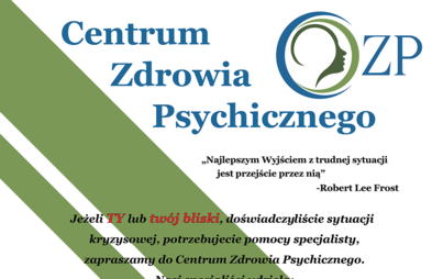 Zdjęcie do Centrum Zdrowia Psychicznego