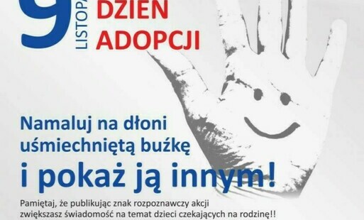 Zdjęcie do 9 listopada - Światowy Dzień Adopcji